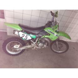 Kawasaki 65cc schakelmotor