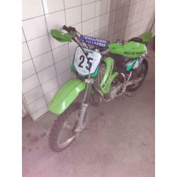 Kawasaki 65cc schakelmotor