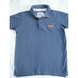 Blauwe poloshirt PETROL INDUSTRIES maat 164