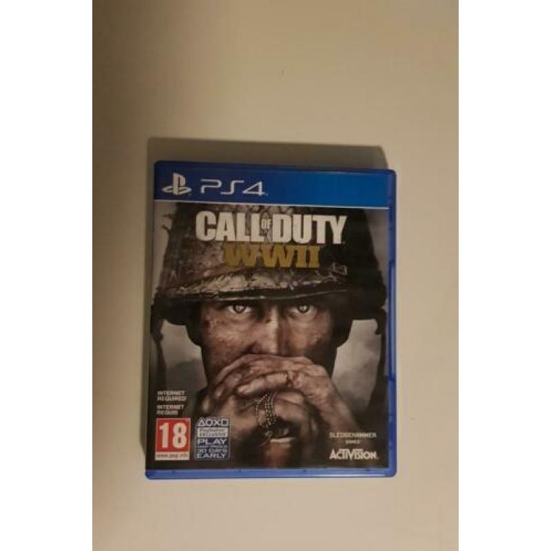 Playstation 4 spellen( battlefield, ww2,grand turismo)