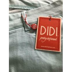 Didi capri korte broek knie broek mint nieuw mt 46