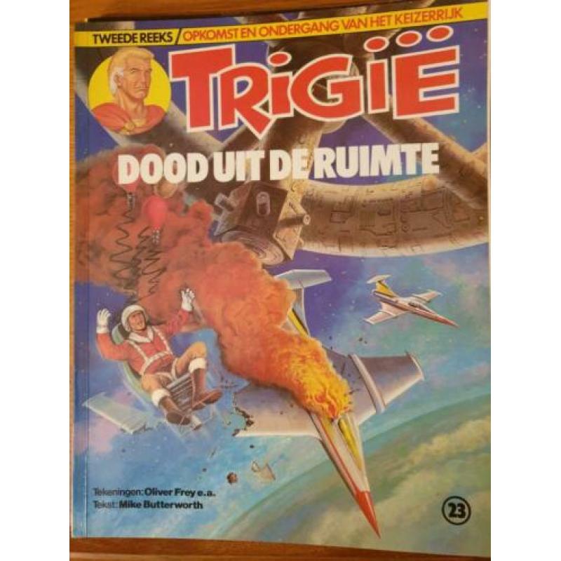 Trigie allemaal eerste druk 17 keer