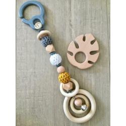 Speenkoord,maxicosihanger,bijtring,wagenspanner,met naam