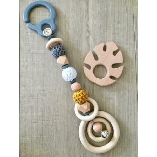 Speenkoord,maxicosihanger,bijtring,wagenspanner,met naam