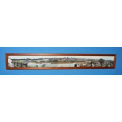 IJMUIDEN Panorama-originele foto's Wilhelminakade jaren '80.
