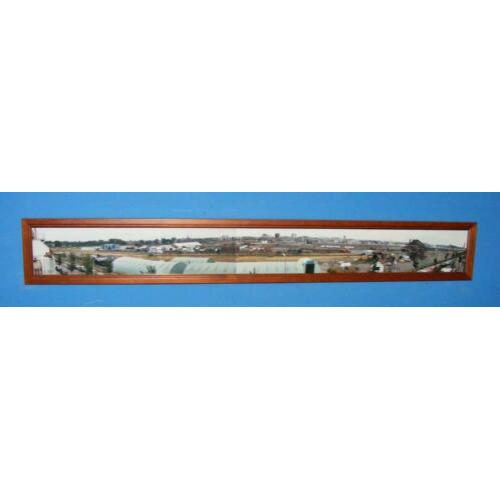 IJMUIDEN Panorama-originele foto's Wilhelminakade jaren '80.