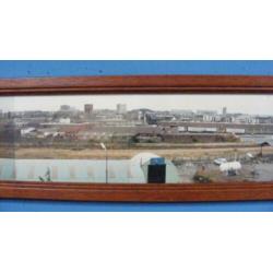 IJMUIDEN Panorama-originele foto's Wilhelminakade jaren '80.