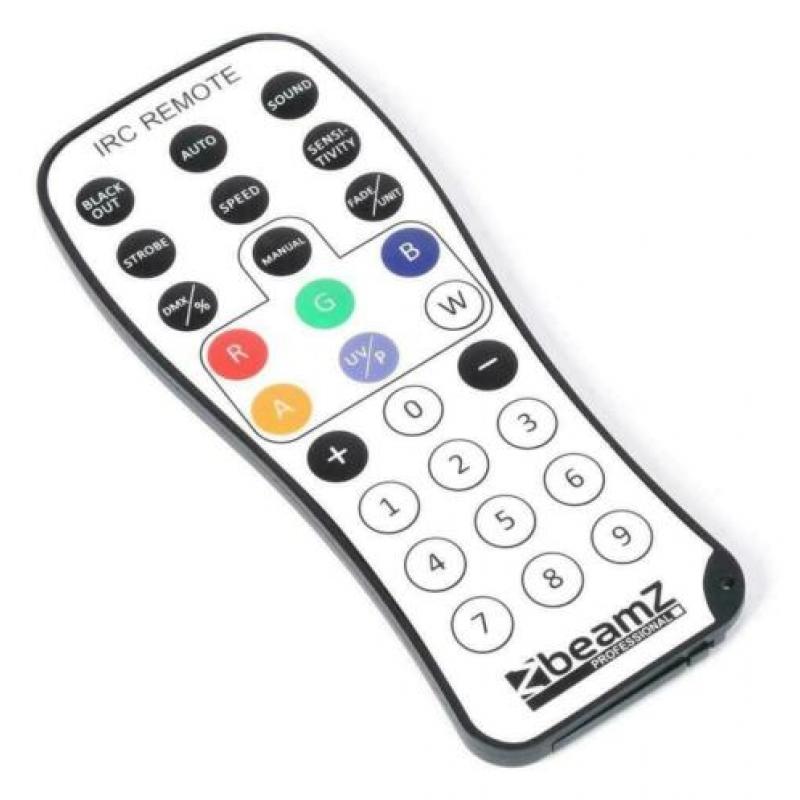 Beamz slimpar30 set - set van 4 stuks 6x 3w slimpar30 spot