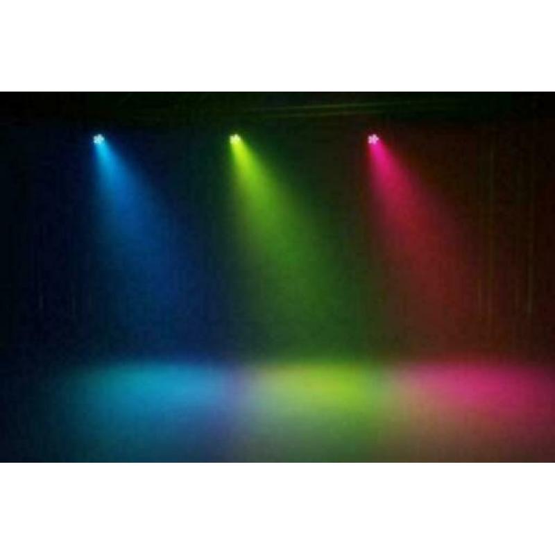 Beamz slimpar30 set - set van 4 stuks 6x 3w slimpar30 spot