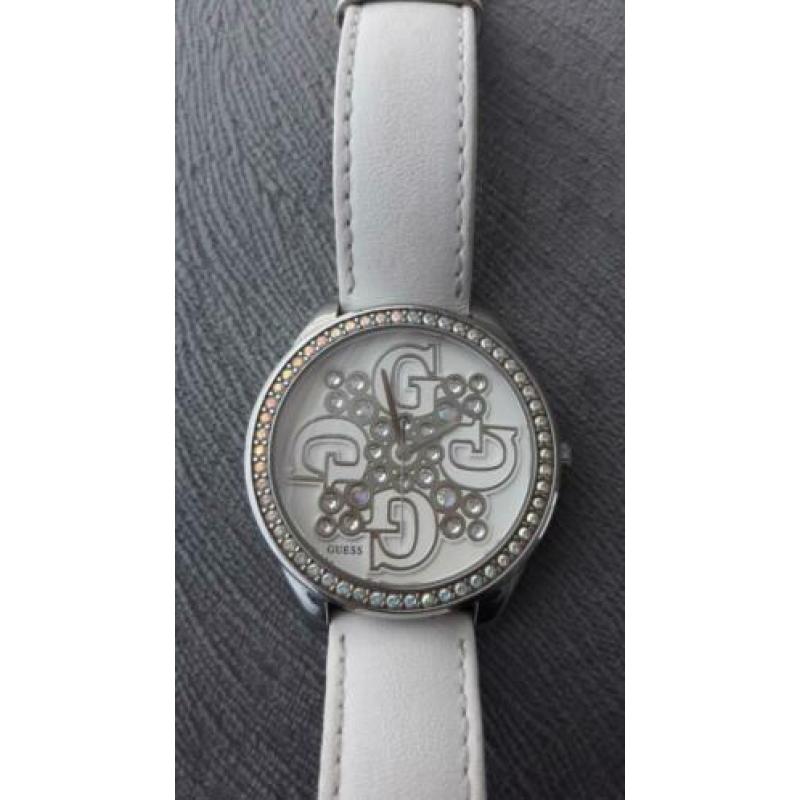 Guess dames horloge swarovski kristal 190214l2