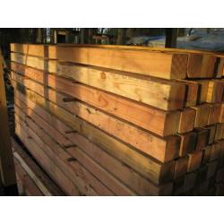 Gebruikte douglas/amerikaans grenen balken/sloophout planken