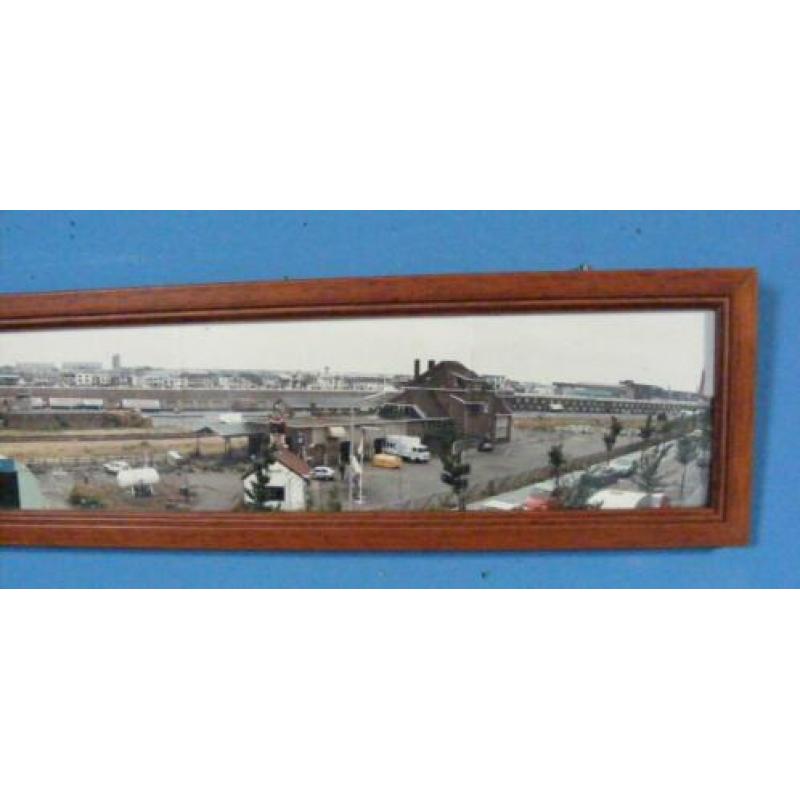 IJMUIDEN Panorama-originele foto's Wilhelminakade jaren '80.