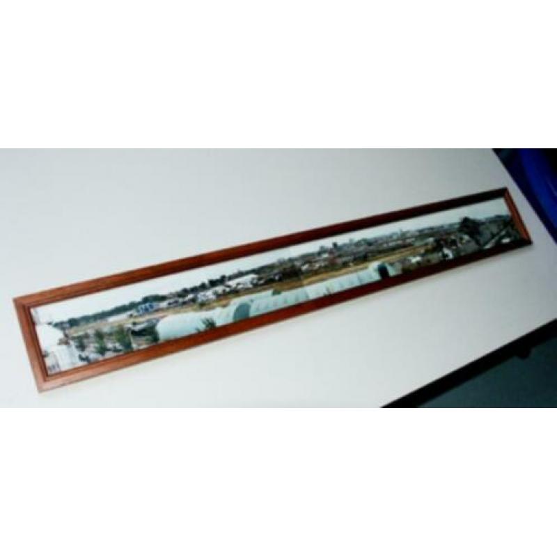 IJMUIDEN Panorama-originele foto's Wilhelminakade jaren '80.
