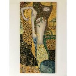 Lempicka Serpents schilderij 100x 50 handgeschilderd