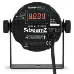 Beamz slimpar30 set - set van 4 stuks 6x 3w slimpar30 spot
