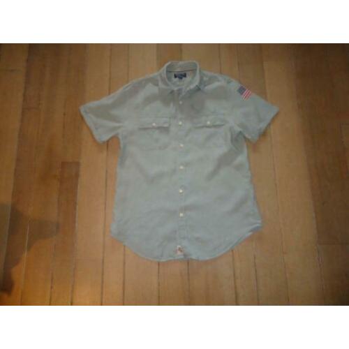 310. Ralph lauren overhemd, blouse maat l, 41/42 als nieuw