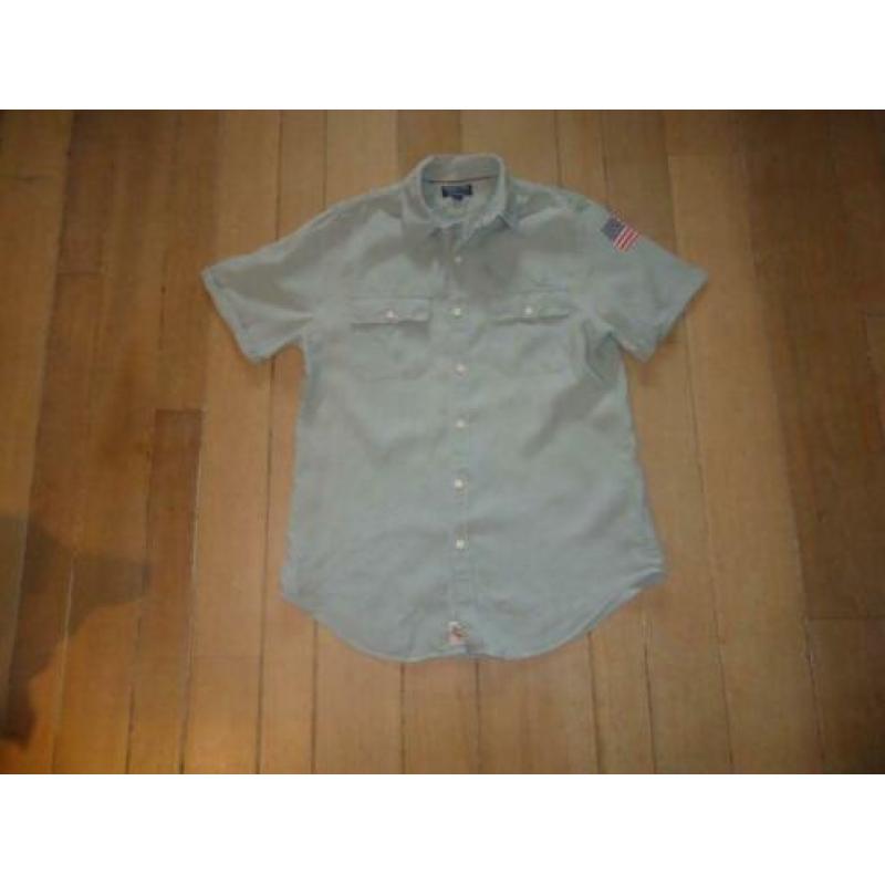 310. Ralph lauren overhemd, blouse maat l, 41/42 als nieuw