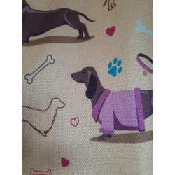 NIEUW: shoppers/tassen Teckel,Dachshund by Kadodotje