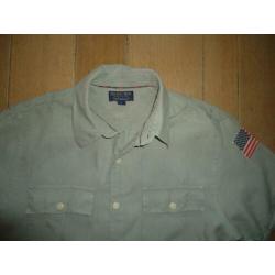 310. Ralph lauren overhemd, blouse maat l, 41/42 als nieuw