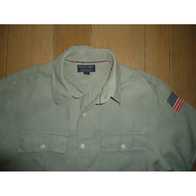 310. Ralph lauren overhemd, blouse maat l, 41/42 als nieuw