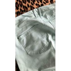 Didi capri korte broek knie broek mint nieuw mt 46
