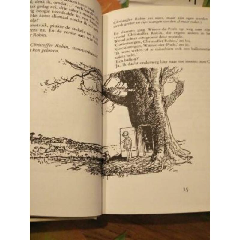 A.A.Milne, de wereld van poeh, winnie de poeh het huis in he