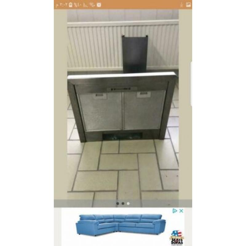 Afzuigkap boven gas