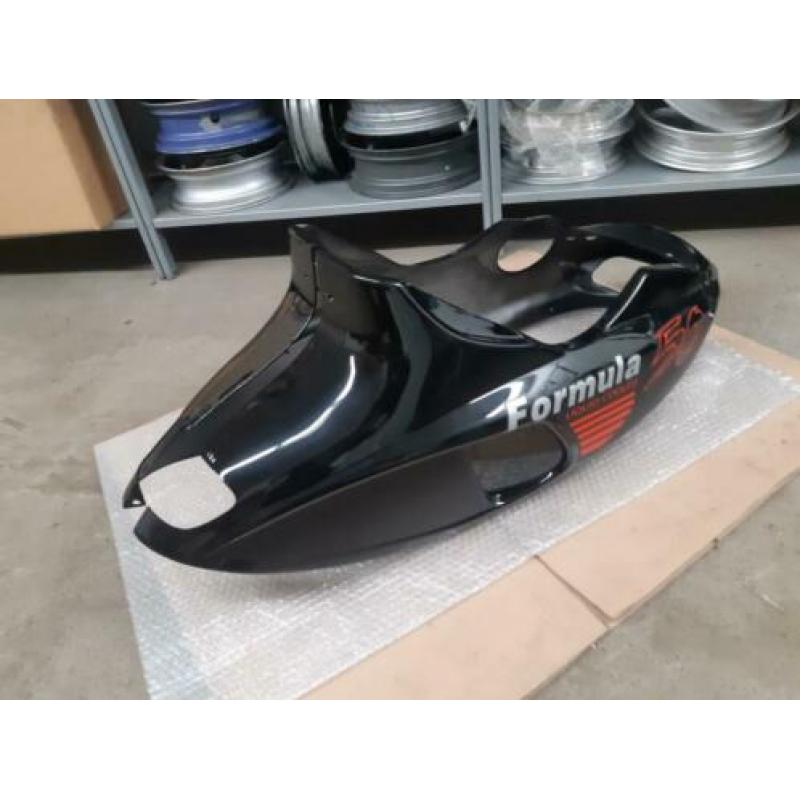 Italjet Formula 50 grote achterkap zwart NIEUW origineel