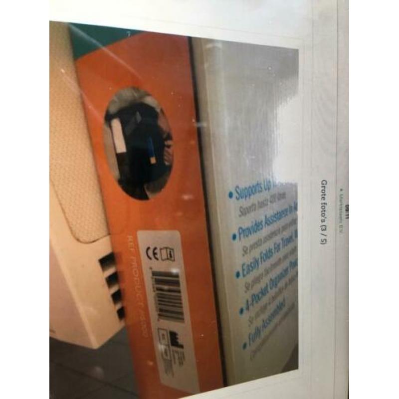 Bedrail als nieuw in doos