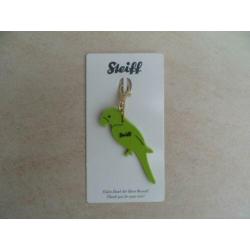 3 mooie originele Steiff vilten sleutelhangers