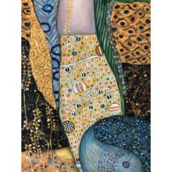 Lempicka Serpents schilderij 100x 50 handgeschilderd