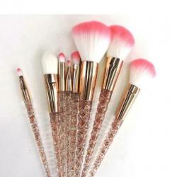 50.NIEUW set 8st. Eenhoorn Make-up kwasten Make up goud rose