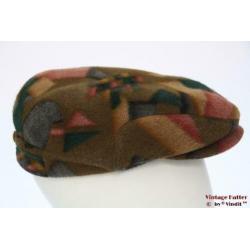 Vintage flatcap Platte pet Inter Sportsman meerkleurig 58