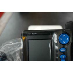 NAVMAN FISH F4350 Fishfinder met spiegel transducer voor all
