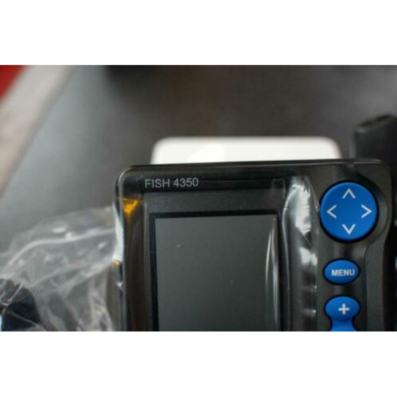 NAVMAN FISH F4350 Fishfinder met spiegel transducer voor all