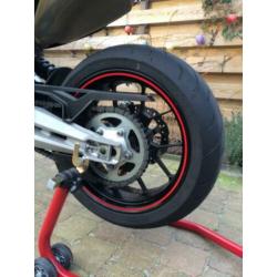 Motor velg striping verschillende kleuren