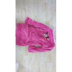Minnie Mouse badjas, maat 110 / 116