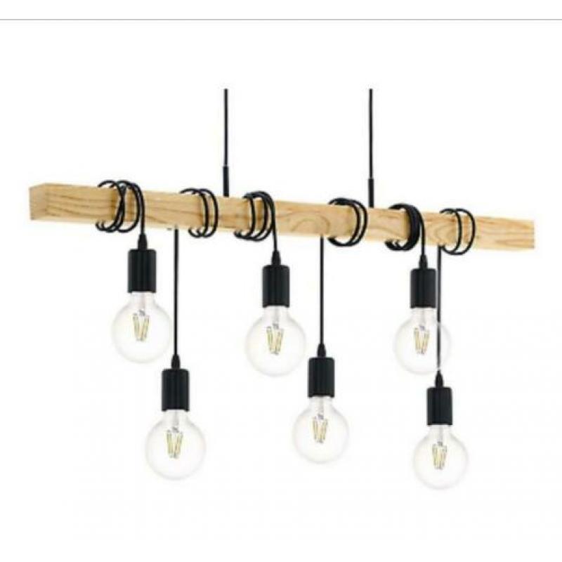 Zo goed als nieuwe hanglamp met lampen
