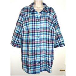Canda geblokte blouse maat 48/50 (XXL)