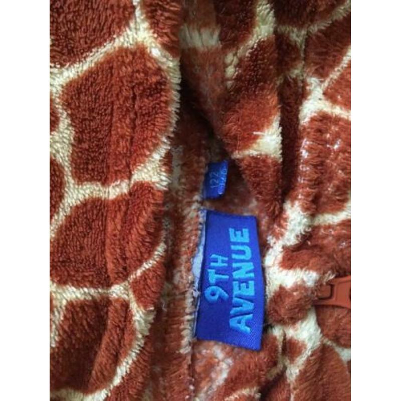 Onesie 3 x 122/128 troetelbeer giraf hartjes