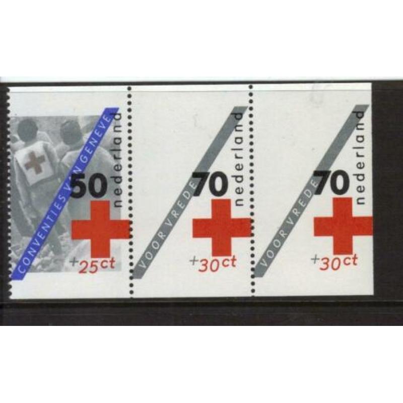 (2de) 10x Strookjes uit zomerboekjes postfris zie scans