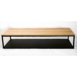 Stalen design salontafel