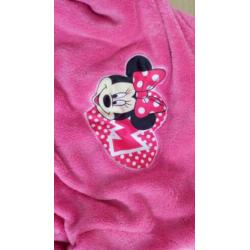 Minnie Mouse badjas, maat 110 / 116