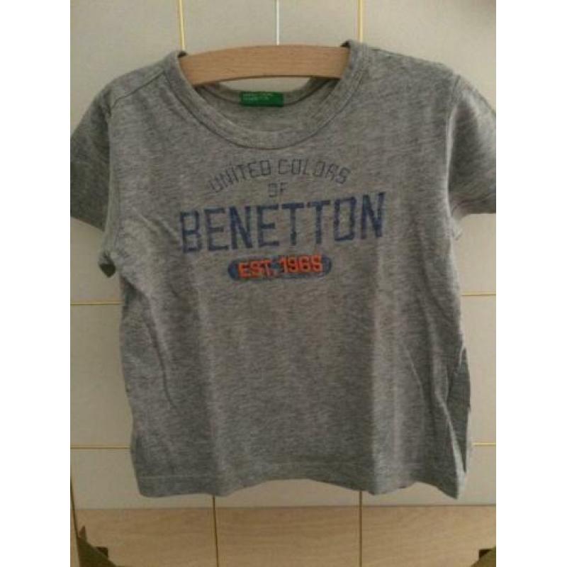 shirts/ polo shirts Benetton maat 2Y - 90cm