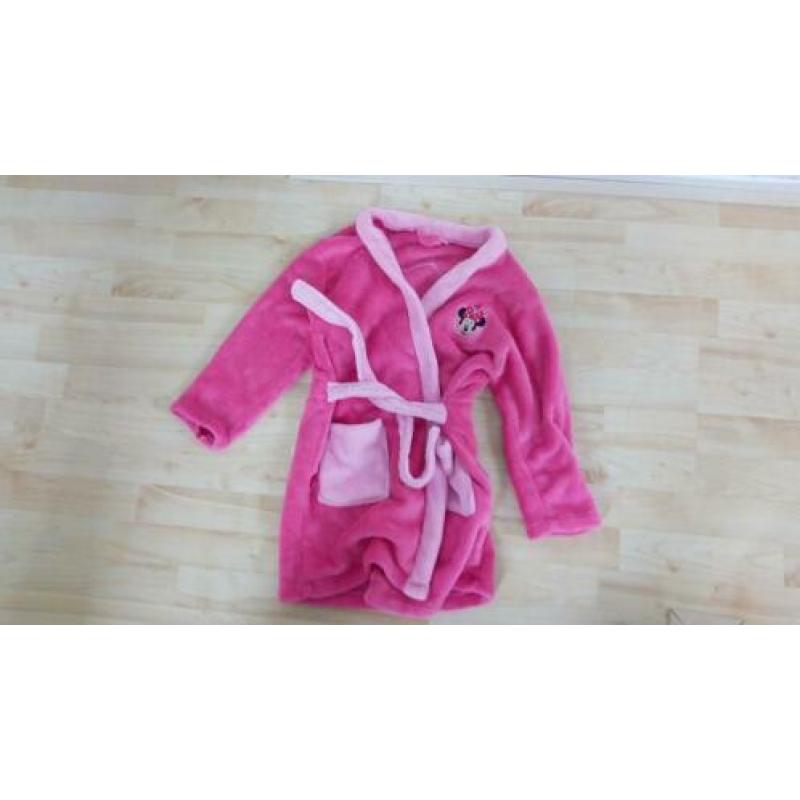 Minnie Mouse badjas, maat 110 / 116