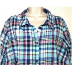 Canda geblokte blouse maat 48/50 (XXL)