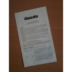 Cluedo (MOOIE STAAT!) klassieke jaren '80-editie (Clipper)