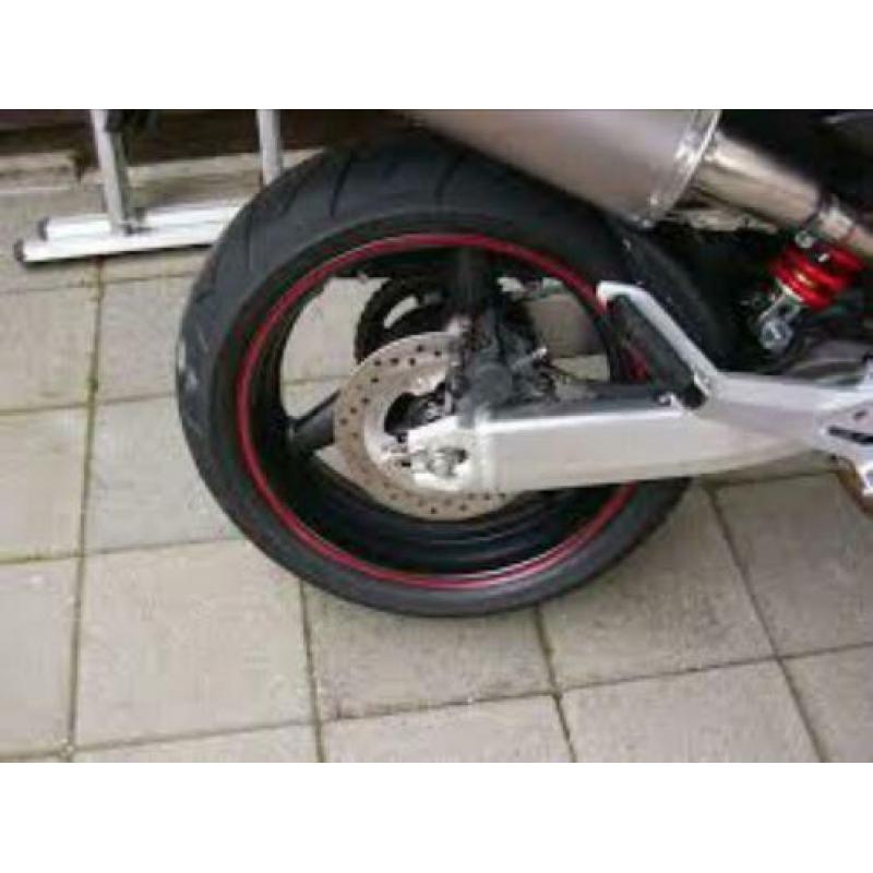 Motor velg striping verschillende kleuren