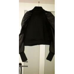 Mooi Zwart vest Maat M (38/40)