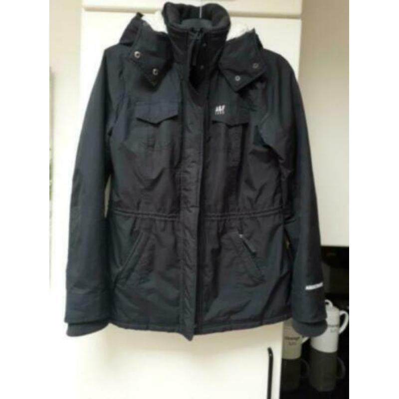Zwarte Abercrombie and Fitch jas
